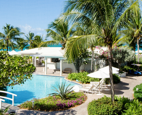 ocean-club-resorts-grace-bay-west-pool and resort view
