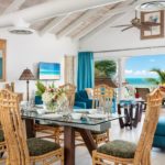 crystal-sands-luxury- beachfront-villa-turks-caicos-real-estate-dining room view