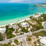 crystal-sands-luxury- beachfront-villa-turks-caicos-real-estate-drone view of area