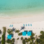 crystal-sands-luxury- beachfront-villa-turks-caicos-real-estate-drone view of beach