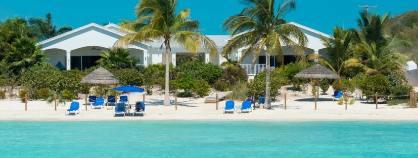 coconut-beach-villa-turks-caicos view of villa from ocean