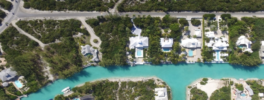 leeward-tci-real-estate overhead drone view
