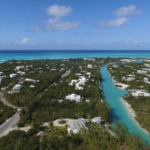 leeward-tci-real-estate drone view showing proximity to ocean