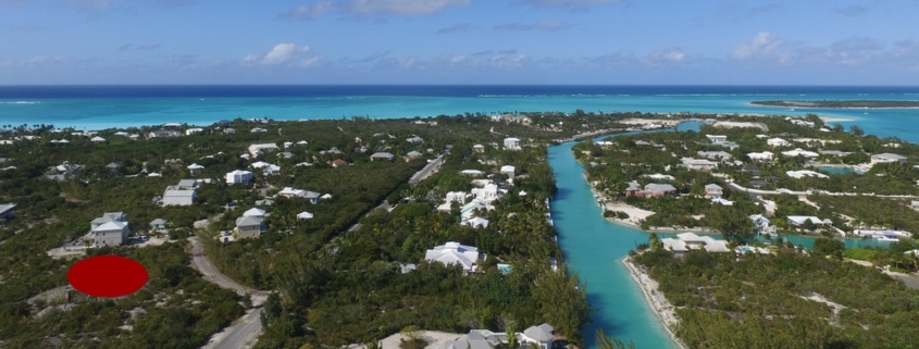 leeward-tci-real-estate drone view showing proximity to ocean