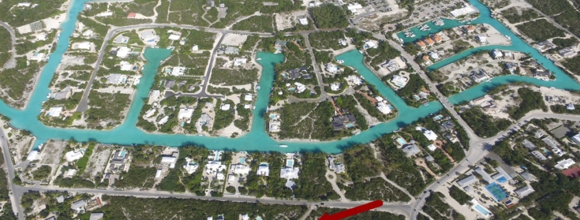 leeward-tci-real-estate drone view show area and location