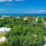 leeward-villa-site-drone view showing distance from ocean