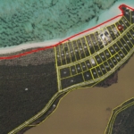 north-caicos-beachfront-land cadastral map showing location