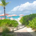 ocean-club-beachfront-condo-suite-1103 pathway from condo to beach