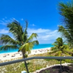 pinnacle-suite-303-3-bed-grace-bay-beachfront-condo balcony north shore view