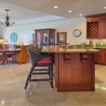 pinnacle-suite-303-3-bed-grace-bay-beachfront-condo kitchen entry area view