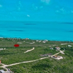 turks-caicos-land-long-bay lot on long bay highway close to marina drone view