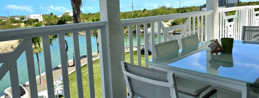 waterfront-turks-caicos-homes-for-sale-palm-point-upper level apartment view from balcony
