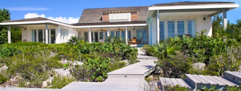 providenciales-oceanfront-home-chalk-sound exterior gardens