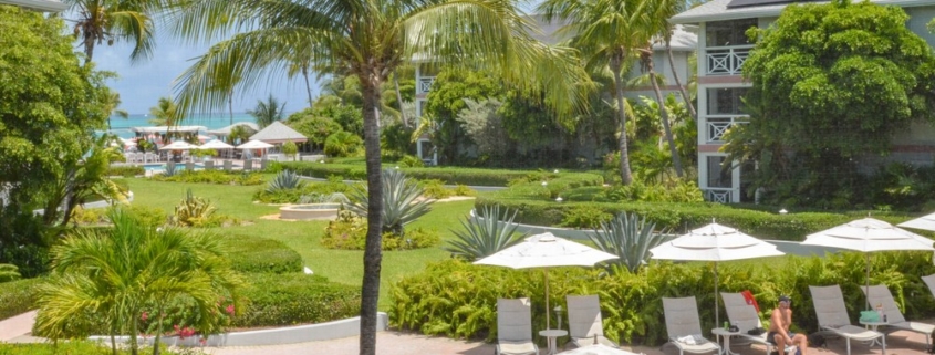 ocean-club-resort-grace-bay-beach-2-bedroom-condo suite 8203 balcony view