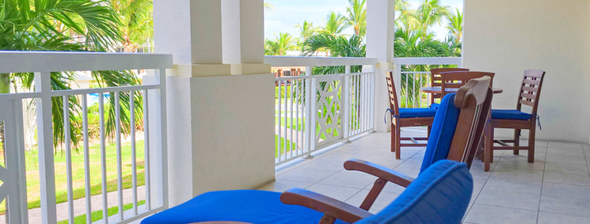 grace-bay-one bedroom-suite-3208-alexandra-resort-balcony view