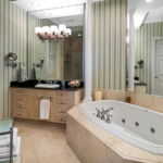 pinnacle-luxury-grace-bay-beachfront-condominium-suite105-primary en suite bathroom