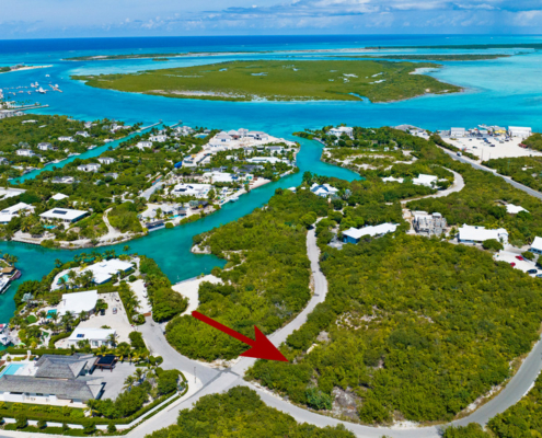 sugar-apple-lane-leeward-residential-lot-drone view showing little water cay