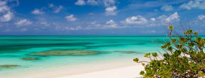 west-caicos-beachfront-land view from beach to ocean