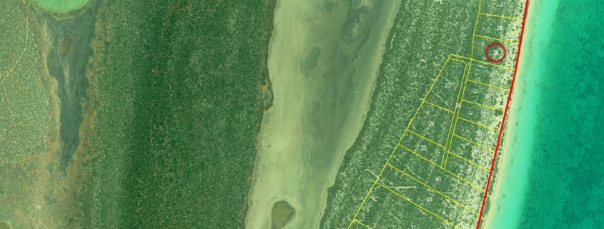 west-caicos-beachfront-land-google map showing location