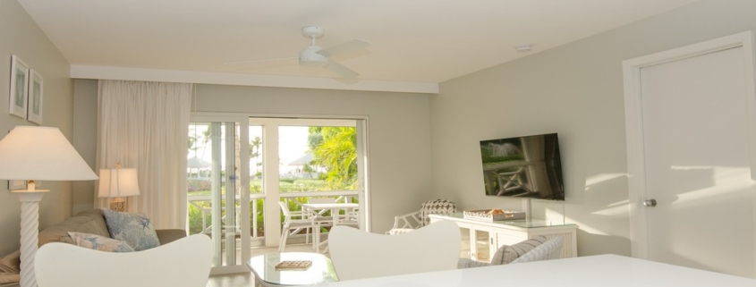 ocean-club-beach-level-grace-bay-condo-suite-5102 view from kitchen