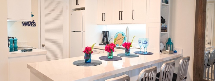 ocean-club-penthouse-condo-suite-9307 kitchen view