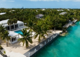 canal-front-luxury-leeward-villa-14 nina lane drone view of property