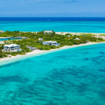 beachfront-sunrise-villa-turks-caicos-real-estate-drone view