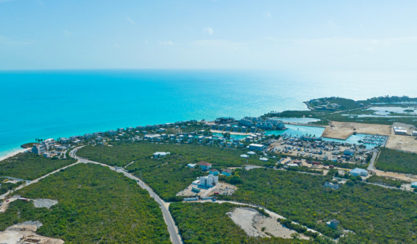 latest-turks-caicos-luxury- developments-south-bank-drone view
