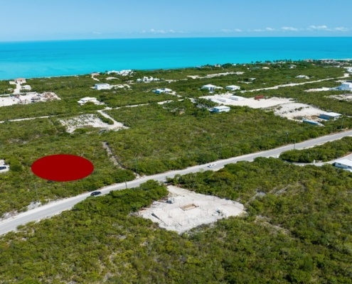 one-acre-long-bay-home-site-southern drone view of area