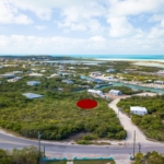 turks-caicos-canal-front-discovery-bay-drone view from road