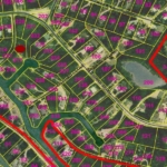 turks-caicos-canal-front-discovery-bay-lot-cadastral map view