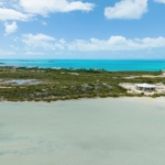 turks-caicos-waterfront-turtle-tail-home-site-drone view showing area