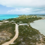 turks-caicos-waterfront-turtle-tail-home-site-overhead drone view