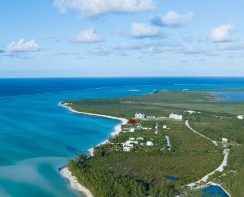 north-caicos-beachfront-villa-site drone