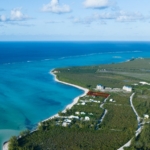 north-caicos-beachfront-villa-site-drone view