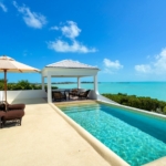 le-mer-turtle-tail-oceanfront-villa-pool and ocean view