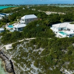 le-mer-turtle-tail-oceanfront-villa-drone view from side