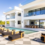 casa-verde-luxury-turks-caicos-canal-estate-exterior pool view