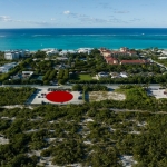 commercial-grace-bay-development-site-princess-drive-drone view