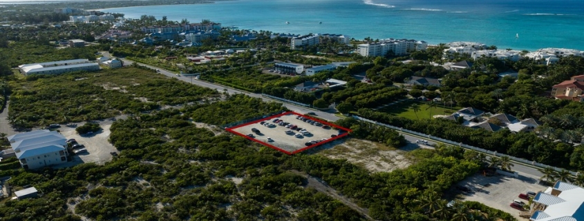 commercial-grace-bay-development-site-princess-drive-drone view