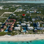 commercial-grace-bay-development-site-princess-drive-drone view from ocean