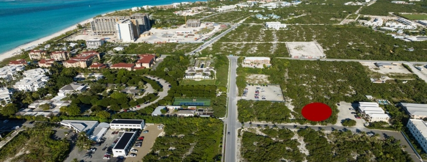 prime-turks-caicos-development-land-grace-bay-drone view princess drive