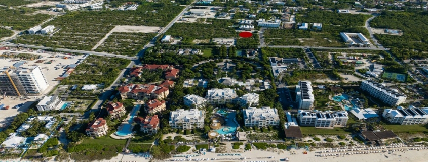 prime-turks-caicos-development-land-grace-bay-drone view from ocean
