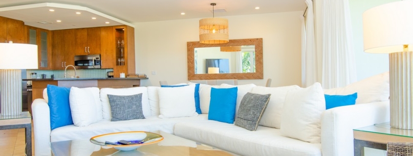 grace-bay-beachfront-1 bedroom-condo-suite 304-living room seating