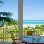 grace-bay-beachfront-1 bedroom-condo-suite 304-balcony view