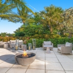 grace-bay-beachfront-west bay club poolside lounge area