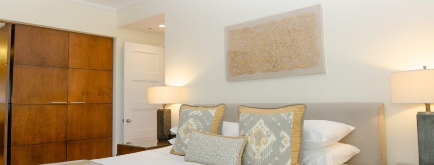 grace-bay-beachfront-1 bedroom-condo-suite 304-bedroom