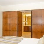 grace-bay-beachfront-1 bedroom-condo-suite 304-bedroom view to ensuite