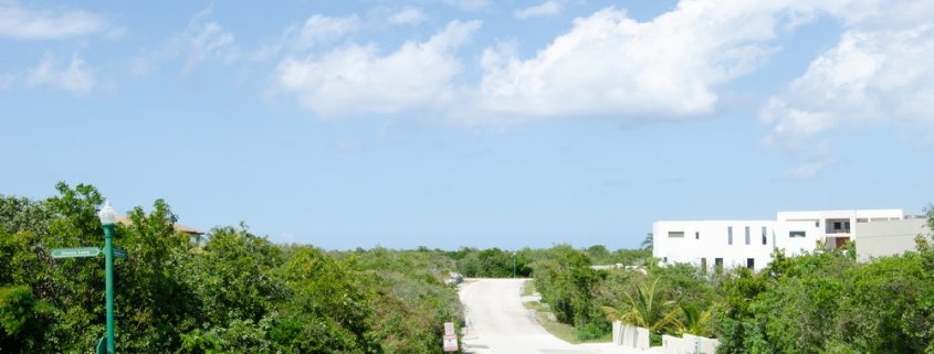 richmond-commons-providenciales-home-site view of street in front of property