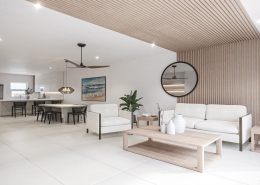 3 bedroom-seascape-townhomes-grace -bay-residence-unit 3 living room